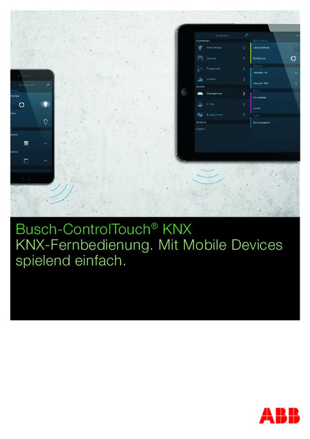 Busch-ControlTouch® KNX