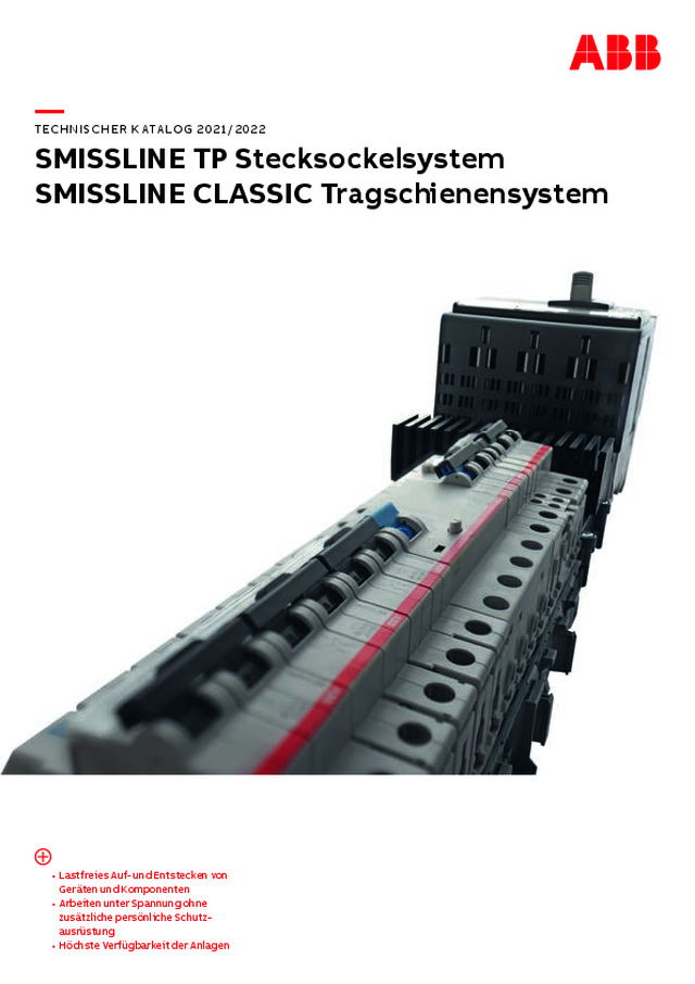 SMISSLINE TP Stecksockelsystem SMISSLINE CLASSIC Tragschienensystem