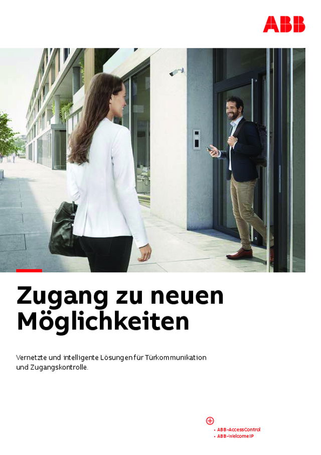 Vernetzte und intelligente Lösungen für Türkommunikation und Zugangskontrolle.