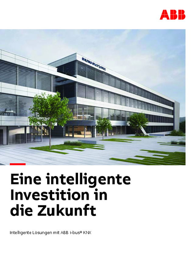 Intelligente Lösungen mit ABB i-bus® KNX