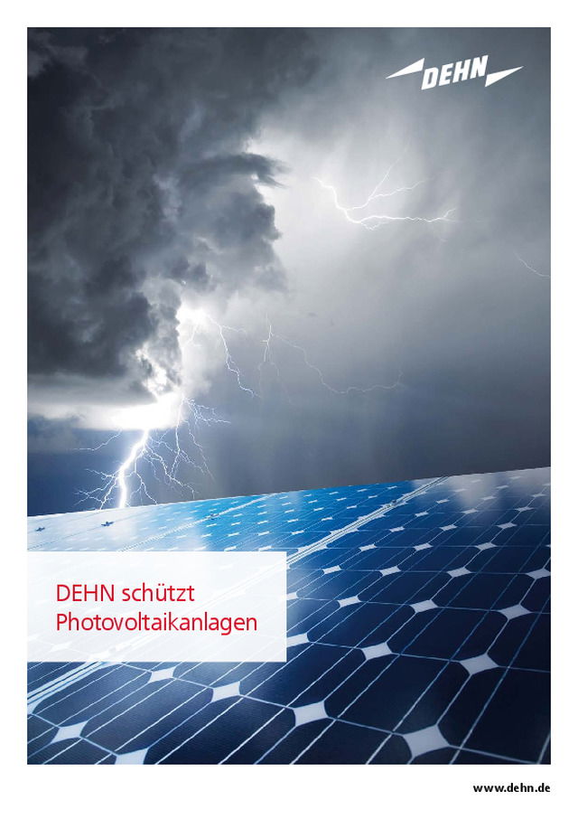 DEHN schützt Photovoltaikanlagen
