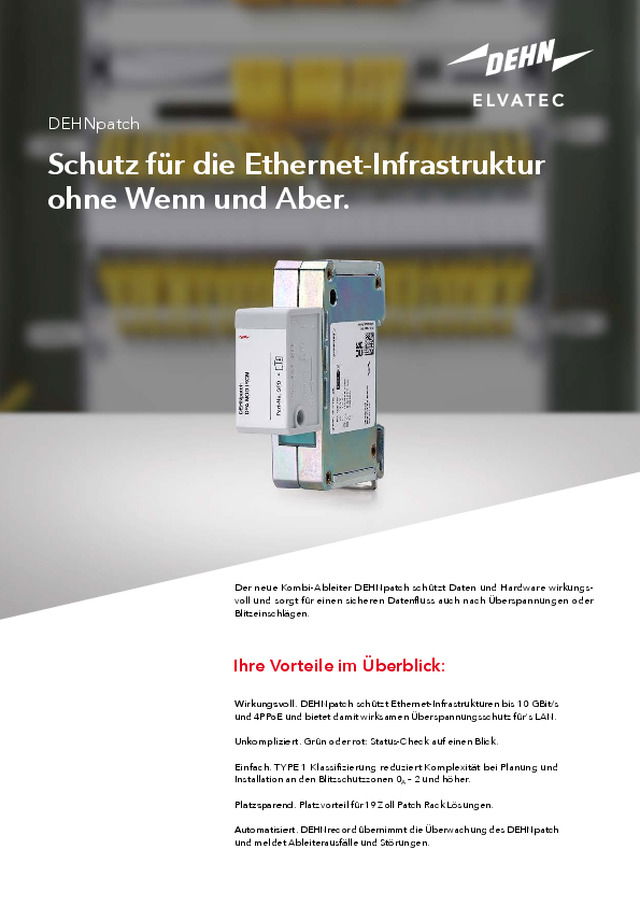 Schutz für die Ethernet-Infrastruktur ohne Wenn und Aber.