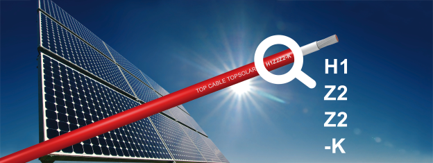 Denominación de los cables fotovoltaico