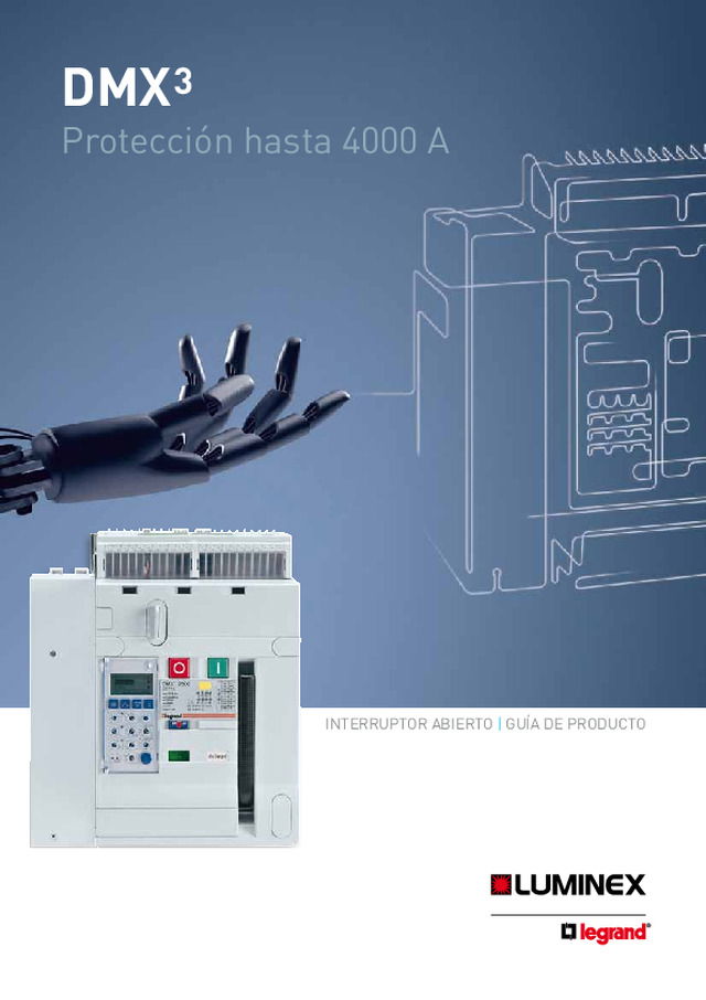 Folleto Interruptores abiertos DMX3
