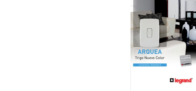 Interruptores arquea trigo