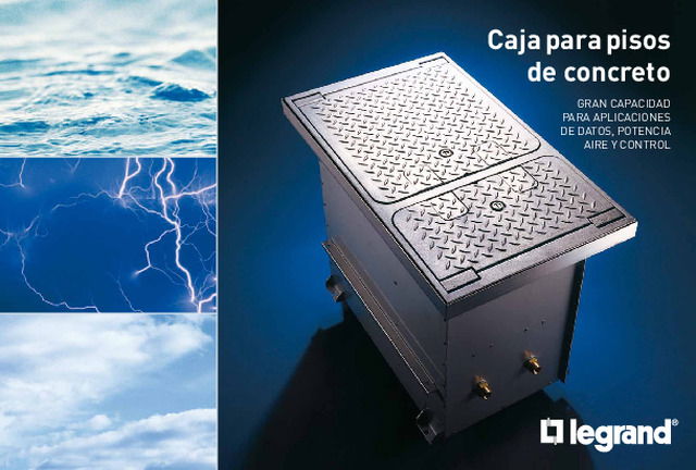 Cajas depiso wiremold