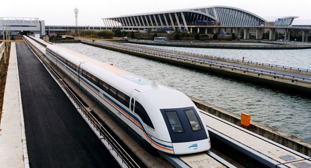 ¿Cómo funciona el tren maglev?