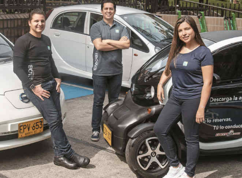 Una aplicación para democratizar los carros eléctricos