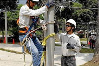 Instalan campo de entrenamiento para el sector eléctrico, único en el país