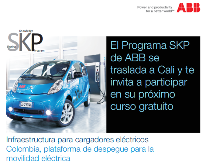 Infraestructura para cargadores eléctricos Colombia, plataforma de despegue para la movilidad eléctrica