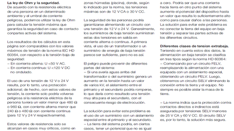Construyamos la seguridad usando muy baja tensión