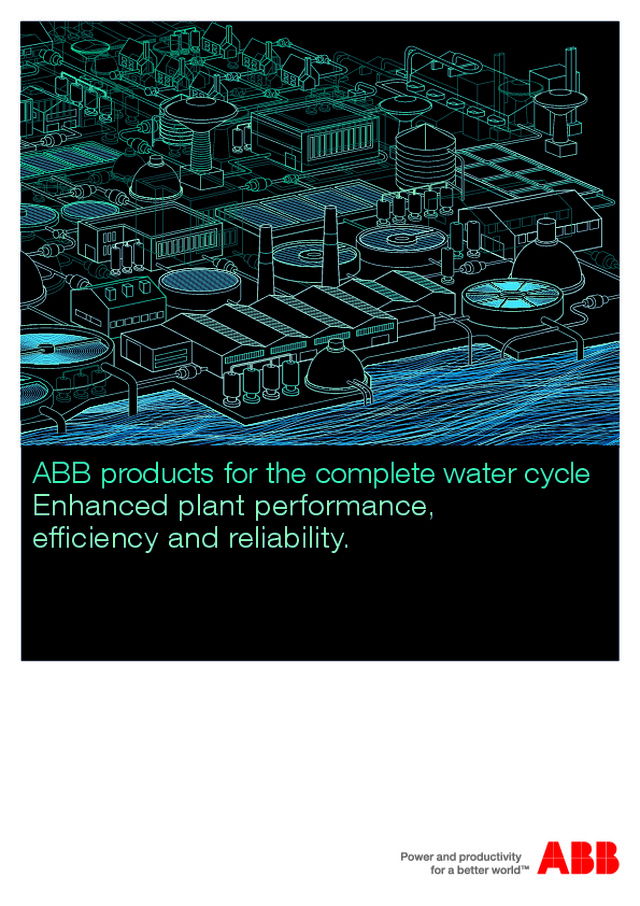 Plantas de tratamiento de agua Productos ABB