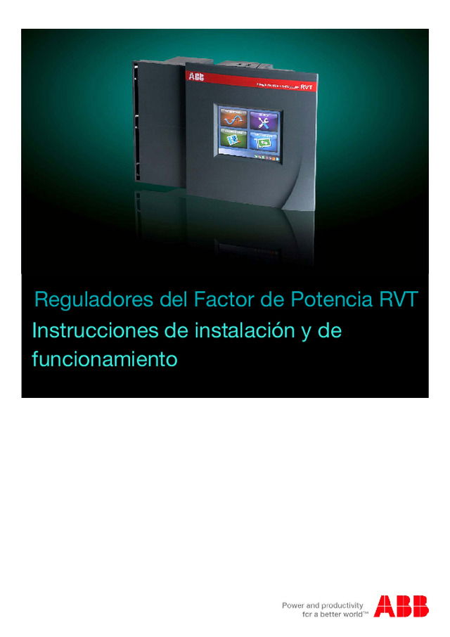 Controlador del factor de potencia ABB