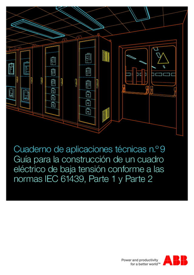 Tableros electricos guía para construcción Cuaderno técnico Nº 9