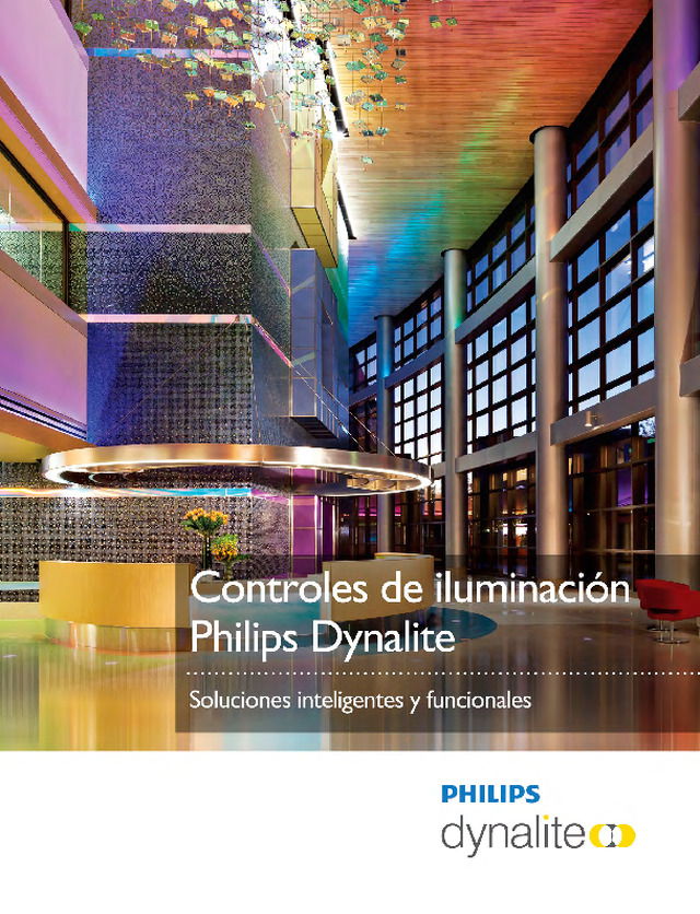 Controles de iluminación Philips Dynalite