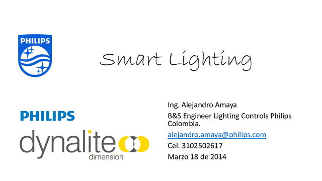 Webinar Smart Lighting Philips