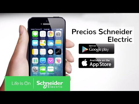 A un clic! la lista de precios de Schneider Electric