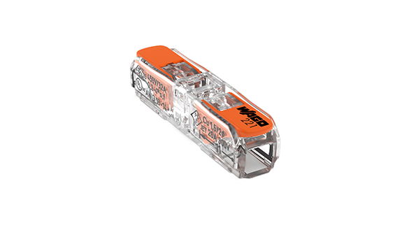 Durchgangsverbinder mit Hebel der Serie 221