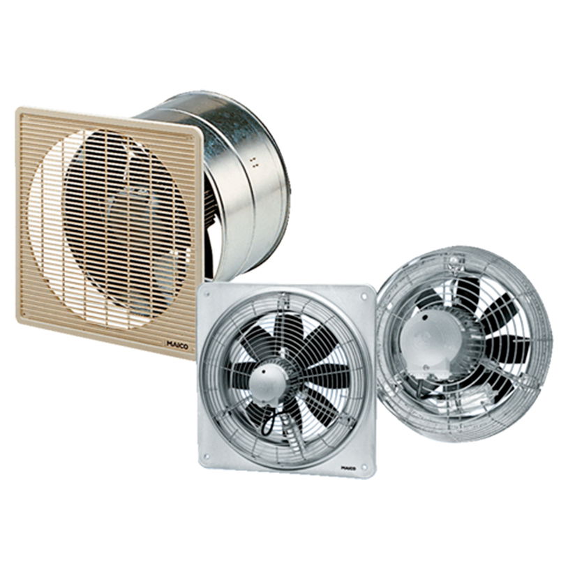 Axiale Hochleistungs-Rohrventilatoren
