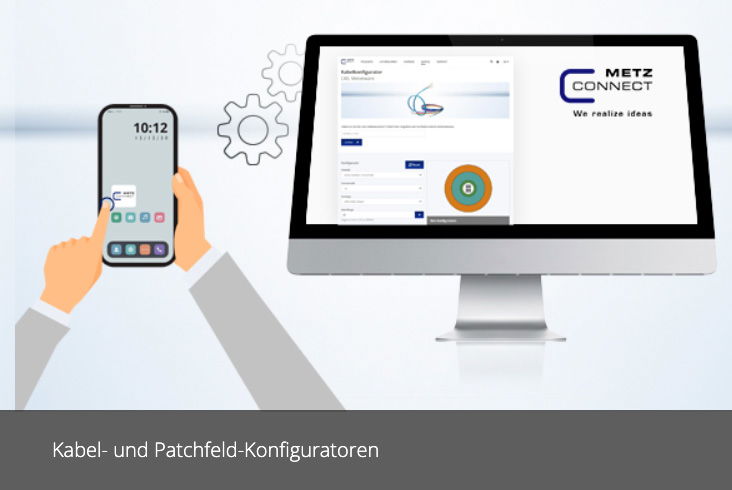 Kabel- und Patchfeld-Konfiguratoren  Kabel- und Patchfeld-Konfiguratoren