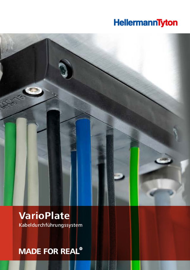 Kabeldurchführung VarioPlate