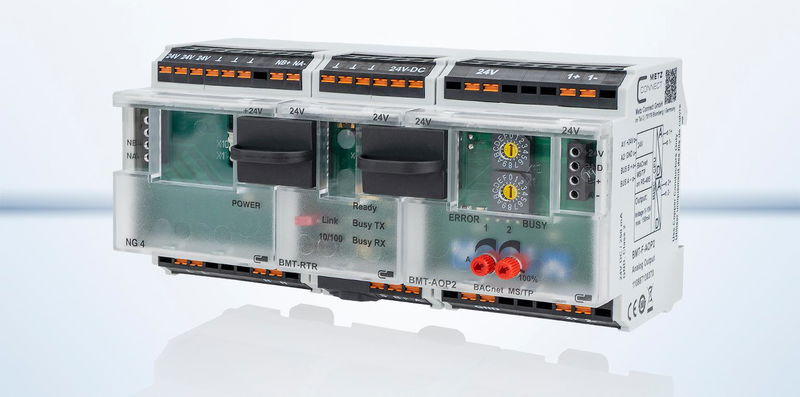 BMT-AOP2 – Analoges BACnet MS/TP Ausgangsmodul für die Gebäudeautomation