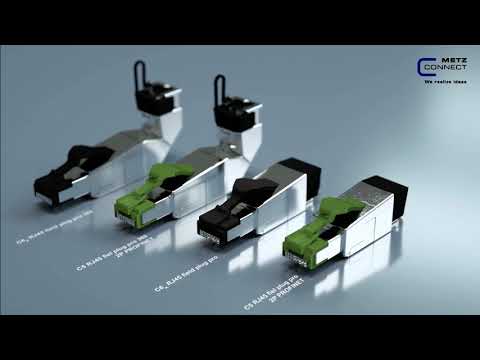 C6A RJ45 field plug pro 360° (DE)