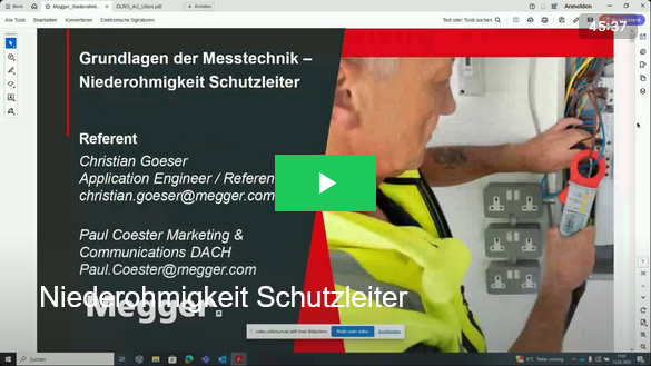 Niederohmigkeit Schutzleiter