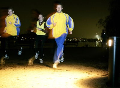 Modernste Lichttechnik an der Alster - Mehr Sicherheit für Jogger und Spaziergänger