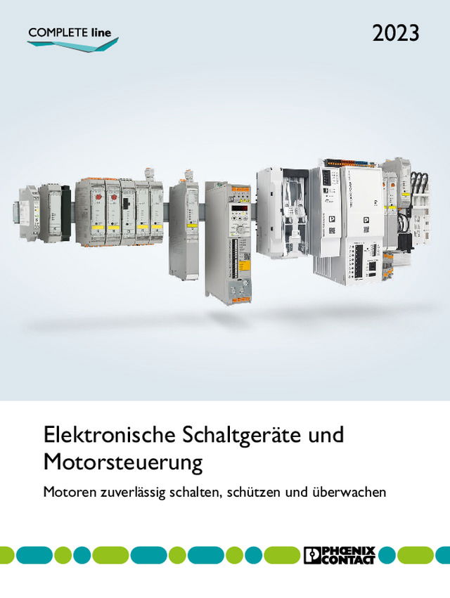 Elektronische Schaltgeräte und Motorsteuerung