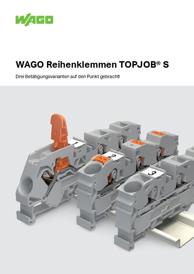 Reihenklemmen TOPJOB® S