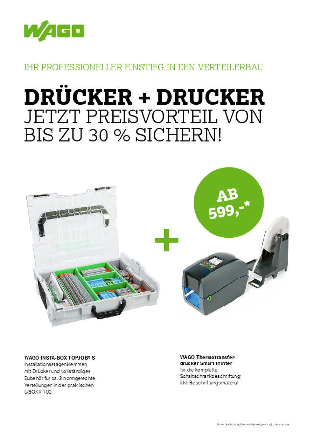 DRÜCKER + DRUCKER SET JETZT SICHERN!