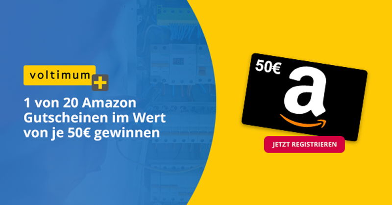 1 von 20 Amazon Gutscheinen im Wert von je 50€ gewinnen