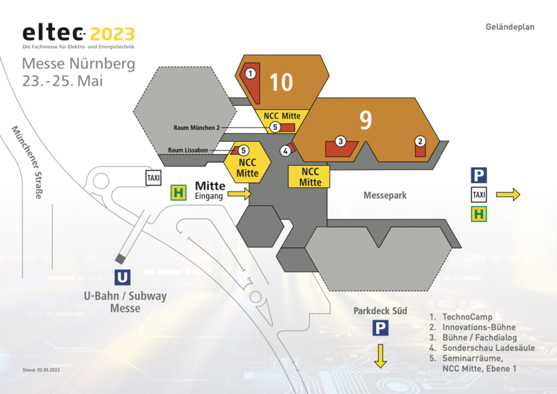 Besuchen Sie uns auf der ELTEC in Nürnberg