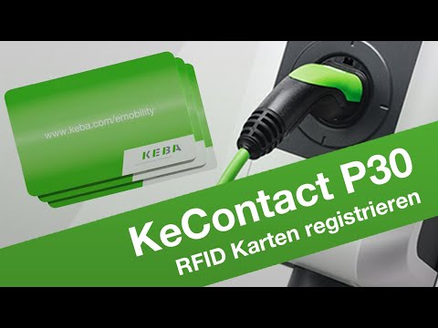 KeContact P30 | RFID Karten registrieren