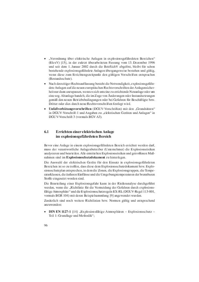 Explosionsschutz in der MSR Technologie | Errichten einer elektrischen Anlage im explosionsgefährdeten Bereich
