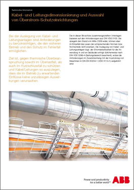 Normgerechte Kabel und Leitungsdimensionierung