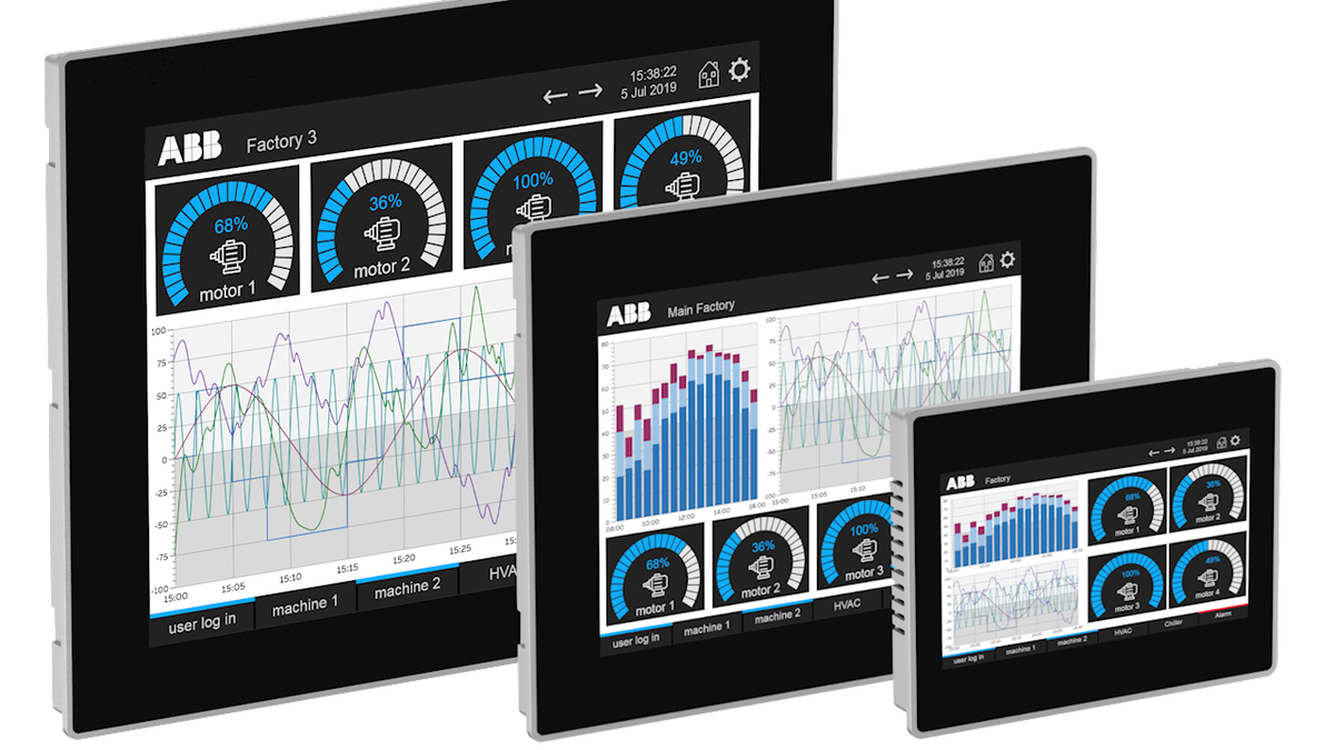 Neu: Die zweite Generation der CP600 Bedienpanels bietet HMIs für zahlreiche Anwendungen
