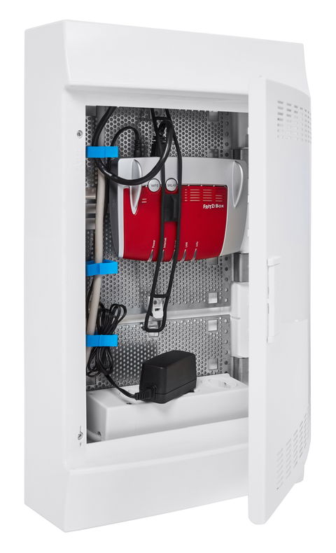 Funktionaler Blickfang - Aufputz-Stromkreisverteiler der Serie Mistral 41W