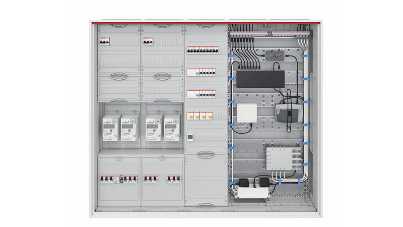 Zukunft von Anfang an mit den neuen ComfortLine Schrankserien von ABB