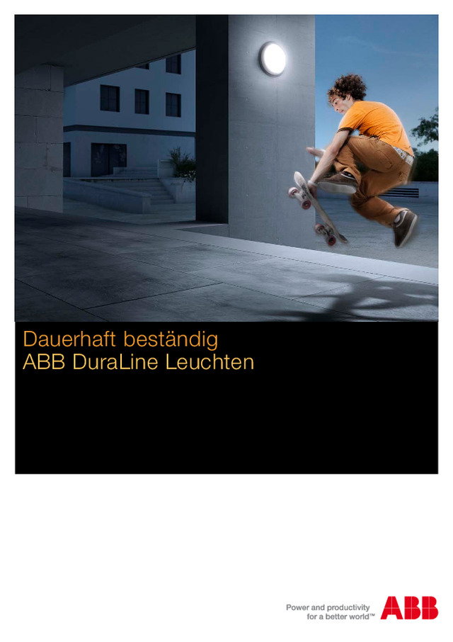Dauerhaft beständig - ABB DuraLine Leuchten