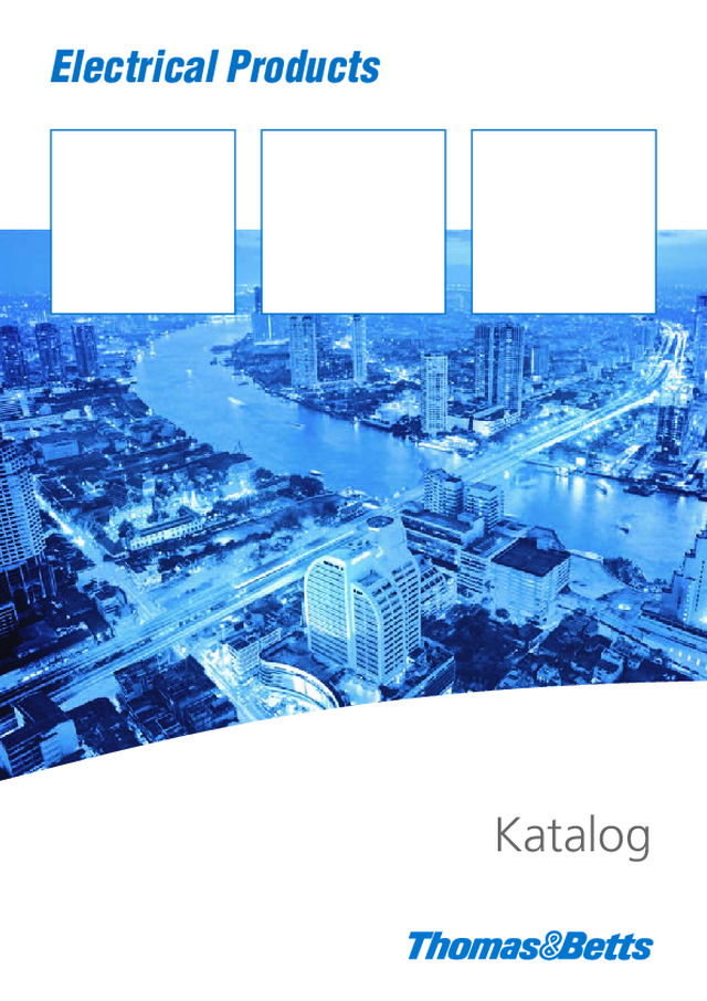 Gesamtkatalog Thomas&Betts 2013