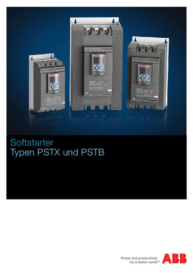 Softstarter - Typen PSTX und PSTB