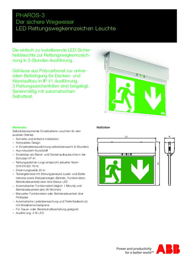 PHAROS-3 - Der sichere Wegweiser