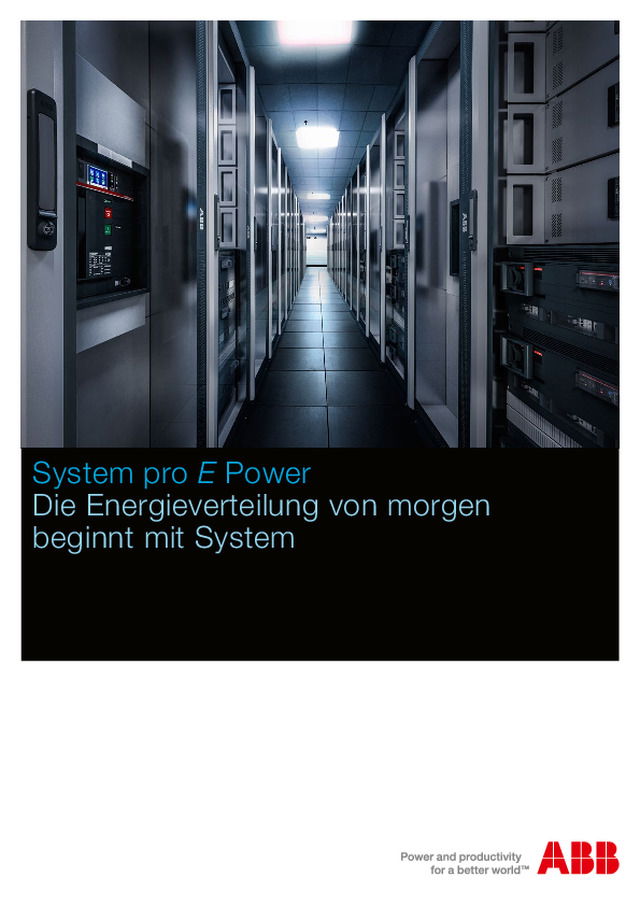 System pro E Power Die Energieverteilung