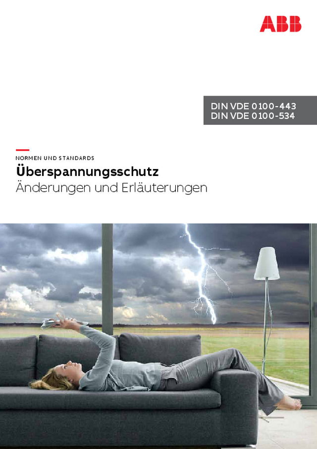 ABB Überspannungsschutz – Änderungen und Erläuterungen 2018