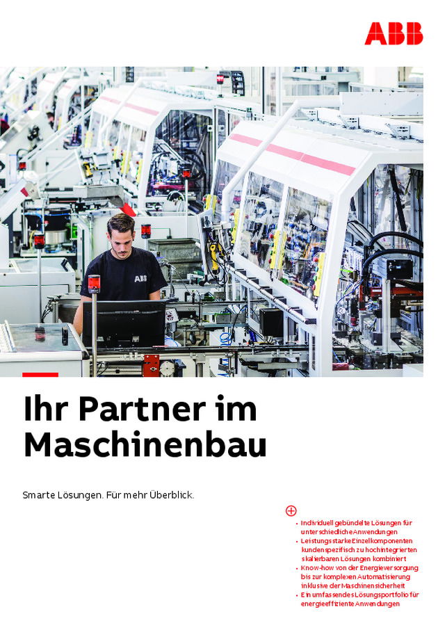 Ihr Partner im Maschinenbau