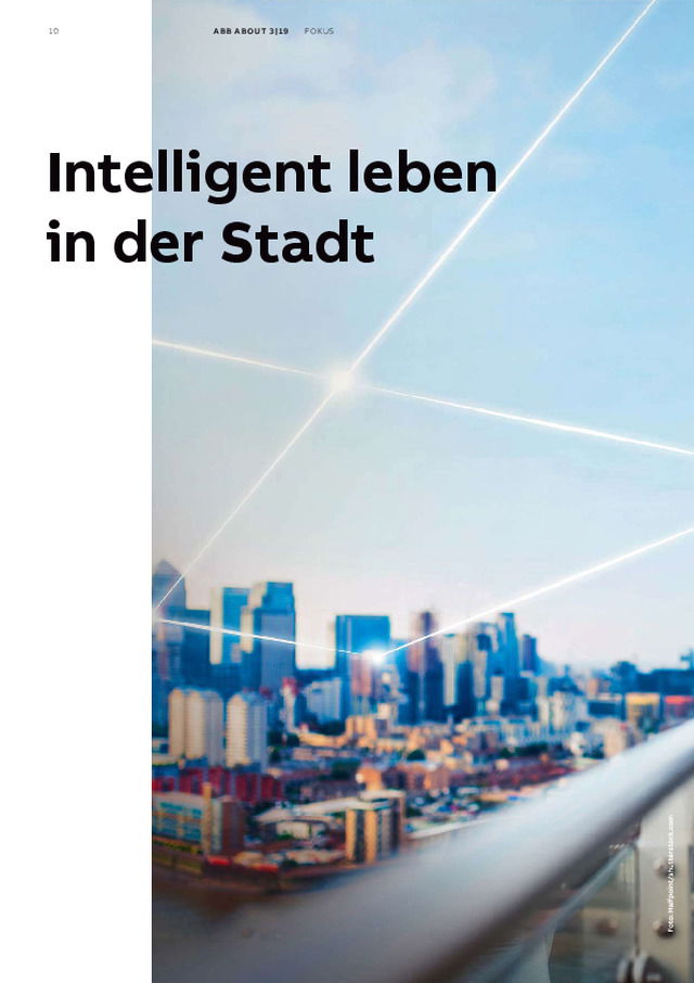 Intelligent leben in der Stadt