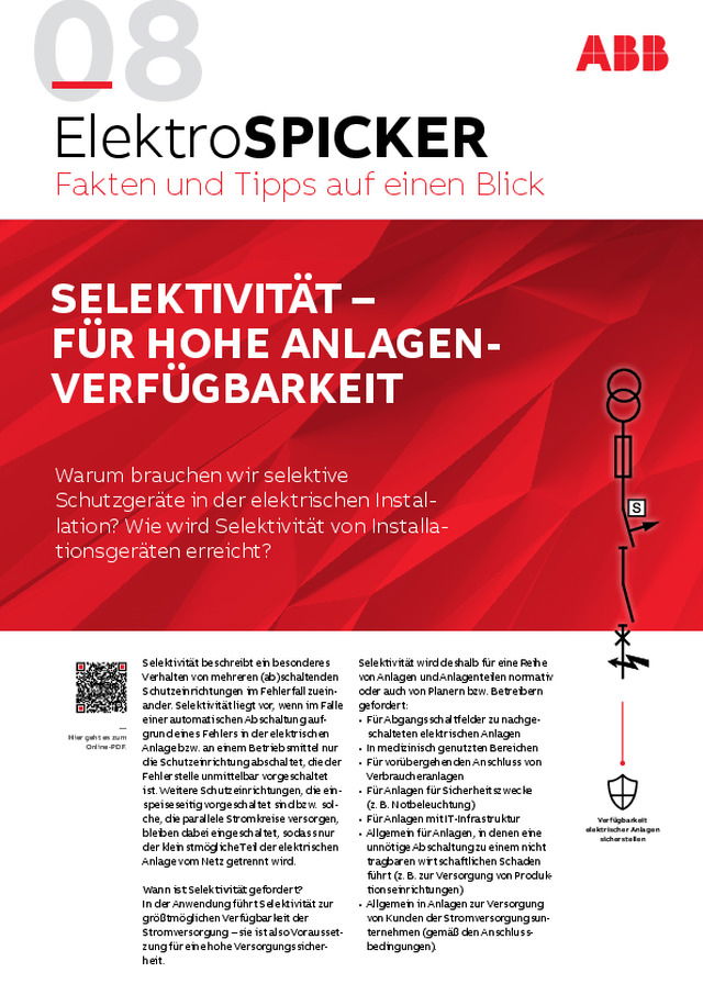 08 - ElektroSPICKER - Fakten und Tipps auf einen Blick