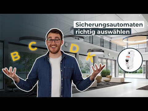 Welche Charakteristik für Sicherungsautomaten ist die richtige?